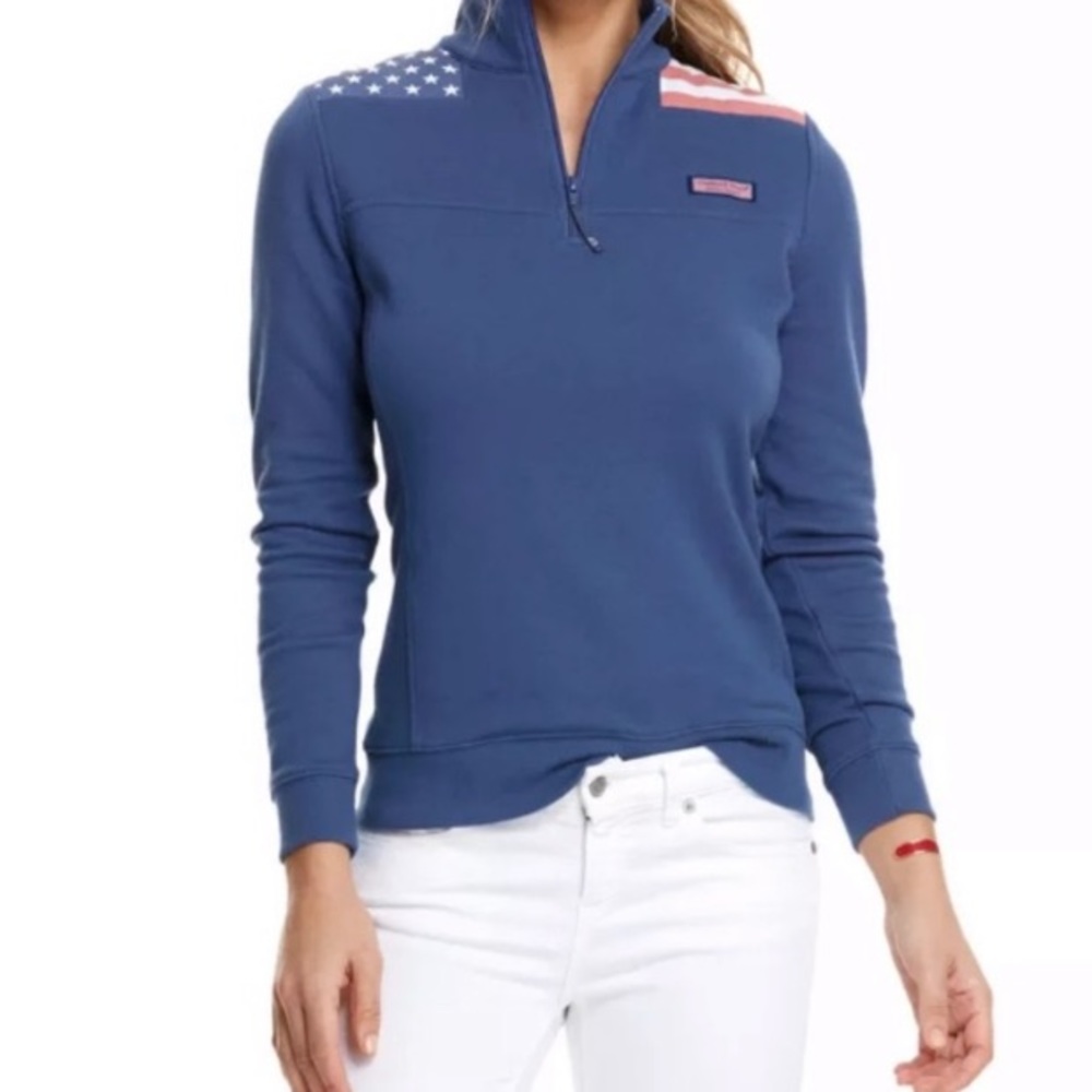 Vineyard Vines American Flag Shep Shirt